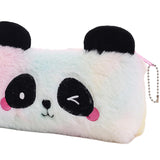 Maxbell Plush Pencil Case Novelty Lightweight Pencil Bag for Kids Children Pink