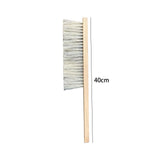 Maxbell Beekeeping Brush for Beekeepers Wood Handle Portable Beehive Brush Bee Tool A