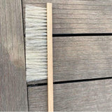 Maxbell Beekeeping Brush for Beekeepers Wood Handle Portable Beehive Brush Bee Tool A