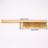 Maxbell Beekeeping Brush for Beekeepers Wood Handle Portable Beehive Brush Bee Tool B