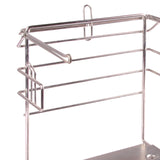 Maxbell Bag Organizer with Base Steel T Shirt Bag Rack for Home Grocery Store Retail A