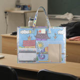 Maxbell Posters Storage Bag Mesh Folder Organizer for Keepsake Bulletin Board Poster