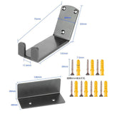 Maxbell Bike Wall Mount Pedal Hook Steel Bike Pedal Hanger for Road Bicycles E-bikes