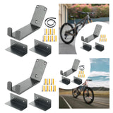 Maxbell Bike Wall Mount Pedal Hook Steel Bike Pedal Hanger for Road Bicycles E-bikes