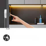 Maxbell 12V LED Touch Dimmer Switch Dimmable Lights Switch for Wardrobes Closets Wall Black