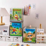 Maxbell Desk Book Organizer Storage Box Dorm File Folder Sorter Magazine File Holder
