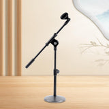 Maxbell Microphone Boom Stand Height Adjustable Audio Mic Holder Stand with Mic Clip