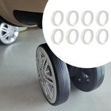 Maxbell 8x Luggage Wheels Covers Silent for Wheel Suitcases Carry on Luggage