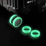 Maxbell 8x Luggage Wheels Covers Silent for Wheel Suitcases Carry on Luggage
