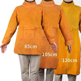 Maxbell Welding Apron with Sleeve Weld Coat with Neck Cover Men Women Welding Jacket