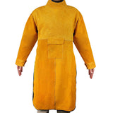 Maxbell Welding Apron with Sleeve Weld Coat with Neck Cover Men Women Welding Jacket