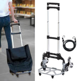 Maxbell Stair Climbing Hand Cart Folding Hand Cart for Home Moving Outdoor Daily Use Hand Cart