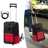 Maxbell Stair Climbing Hand Cart Folding Hand Cart for Home Moving Outdoor Daily Use Hand Cart with Bag