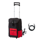 Maxbell Stair Climbing Hand Cart Folding Hand Cart for Home Moving Outdoor Daily Use Hand Cart with Bag