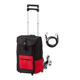 Maxbell Stair Climbing Hand Cart Folding Hand Cart for Home Moving Outdoor Daily Use Hand Cart with Bag