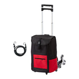 Maxbell Stair Climbing Hand Cart Folding Hand Cart for Home Moving Outdoor Daily Use Hand Cart with Bag
