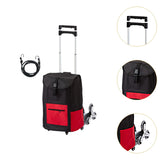 Maxbell Stair Climbing Hand Cart Folding Hand Cart for Home Moving Outdoor Daily Use Hand Cart with Bag