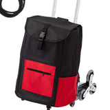 Maxbell Stair Climbing Hand Cart Folding Hand Cart for Home Moving Outdoor Daily Use Hand Cart with Bag
