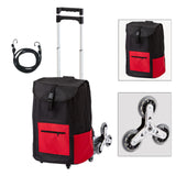 Maxbell Stair Climbing Hand Cart Folding Hand Cart for Home Moving Outdoor Daily Use Hand Cart with Bag