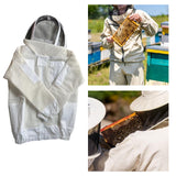 Maxbell Beekeeper Suit Farm Smock Suit Ventilated Equipment Comfortable Adult Outfit XXXL