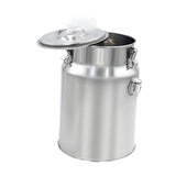 Maxbell Milk Bucket Stainless Steel Portable Farm Animals Supplies Stable Individual 10L