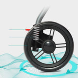 Maxbell Pet Stroller Mesh Window Pet Travel Cart for Dogs Small & Medium Pets Kitten Gray