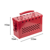Maxbell Lockout Tagout Box 12 Person Security Box Sturdy Lock Out Tag Out Loto Boxes