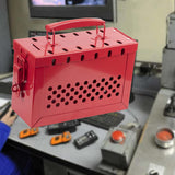 Maxbell Lockout Tagout Box 12 Person Security Box Sturdy Lock Out Tag Out Loto Boxes