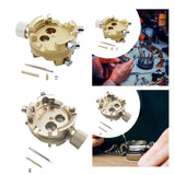 Maxbell Watch Movement Holder Watch Movement Support Base Watch Repair Tool for 4130 Silver