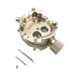 Maxbell Watch Movement Holder Watch Movement Support Base Watch Repair Tool for 4130 Silver
