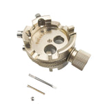 Maxbell Watch Movement Holder Watch Movement Support Base Watch Repair Tool for 4130 Silver