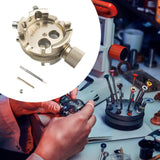 Maxbell Watch Movement Holder Watch Movement Support Base Watch Repair Tool for 4130 Silver