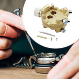 Maxbell Watch Movement Holder Watch Movement Support Base Watch Repair Tool for 4130 Gold