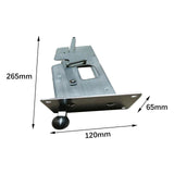 Maxbell Coin Mech Acceptor Metal Gaming Coin Acceptor for Tabletop Foosball Table