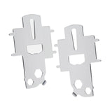 Maxbell 2Pc Marine Deck Plate Keys Boat Gas Cap Keys Fill Plate Keys Yacht Fuel Keys