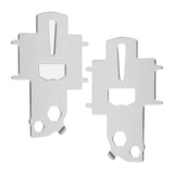 Maxbell 2Pc Marine Deck Plate Keys Boat Gas Cap Keys Fill Plate Keys Yacht Fuel Keys