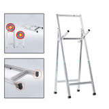 Maxbell Folding Target Stand Sturdy Professional Retractable Stainless Steel