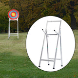 Maxbell Folding Target Stand Sturdy Professional Retractable Stainless Steel