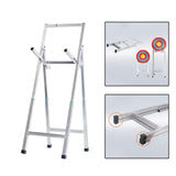 Maxbell Folding Target Stand Sturdy Professional Retractable Stainless Steel