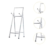 Maxbell Folding Target Stand Sturdy Professional Retractable Stainless Steel