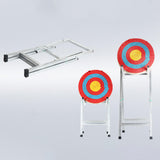 Maxbell Folding Target Stand Sturdy Professional Retractable Stainless Steel