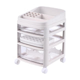 Maxbell Makeup Organizer with Drawers Dresser Layered for Brushes Lipstick Eyeshadow 3 layer