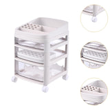 Maxbell Makeup Organizer with Drawers Dresser Layered for Brushes Lipstick Eyeshadow 3 layer