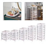 Maxbell Makeup Organizer with Drawers Dresser Layered for Brushes Lipstick Eyeshadow 3 layer