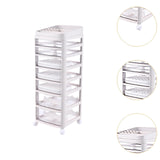 Maxbell Makeup Organizer with Drawers Dresser Layered for Brushes Lipstick Eyeshadow 7 layer