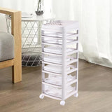 Maxbell Makeup Organizer with Drawers Dresser Layered for Brushes Lipstick Eyeshadow 7 layer