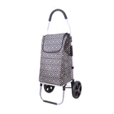 Maxbell Folding Trolley Cart with Removable Bag Hand Truck for Groceries Travel Home Lozenge