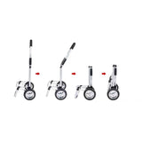 Maxbell Folding Trolley Cart with Removable Bag Hand Truck for Groceries Travel Home Lozenge