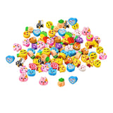 Maxbell 100x Mini Erasers Back to School Novelty Classroom Rewards School Stationery
