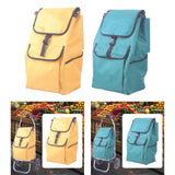 Maxbell Trolley Replacement Storage Bag for Stair Climbing Utility Cart 32x24.5x55cm Yellow